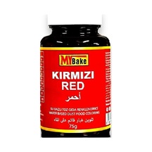 Su Bazlı Toz Gıda Boyası My Bake 75 Gr Kırmızı