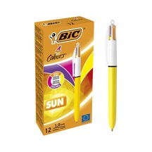 Bic Tükenmez Kalem 4 Colours Sun 12 Li Çok Renkli