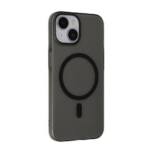 Joko Apple iPhone Uyumlu iPhone 15 Plus Tuna Pc Slim Magsafe Kapak - Siyah Renkli