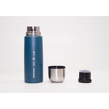 Quechua Paslanmaz Çelik Termos Mavi 0.4 L