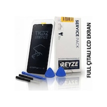 Tkgz - Oppo Realme C55 Uyumlu Lcd Ekran Dokunmatik Reyze Servis Lcd Full Çıtalı + Tamir Kiti