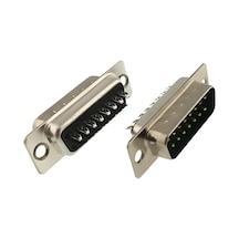 15 Pin Lehim Tip Erkek D-sub Konnektör 10 Adet