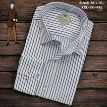 Linen Keten Klasik %100 Cotton Uzun Kollu Terletmeyen Tek Cepli Kapaklı Beyaz Gömlek Regular Kalıp -10197 Beyaz