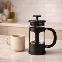 Linea French Press - Şeffaf / Siyah - 350 Ml Çok Renkli