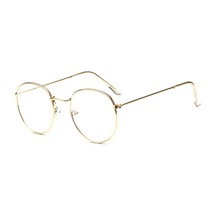 Jwl Yuvarlak Metal Dinlendirici Bilgisayar Ekran Gözlüğü Mavi B