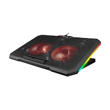 Rampage AD-RC12 15" - 17" RGB Çift Fanlı Stand Notebook Soğutucu