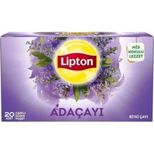 Lipton Adaçayı Bardak Süzen Poşet Bitki Çayı 20'li Paket