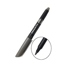 Grafik Kalemi Ve Davetiye Kalemi Metalik Gümüş Gri Lineplus Dreamon 1 Adet 0.5-2.0 Mm Metallic Brush