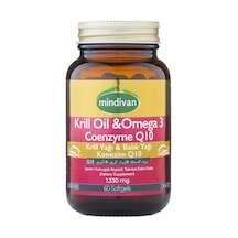 Mindivan Krill Oil&Omega3&Coq10 60 Kapsül