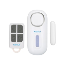 Keruı Kablosuz Manyetik Kapı Sensörü Bağımsız Alarm Kapı Pencere Açma Uyarısı İhlal Tespit Alarm Anahtarı Yangın Alarmı Ev Güvenlik Alarm Sistemi