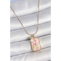 316l Çelik Gold Renk Zincir Pembe Mineli İncli Çiçek İşlemeli Portre Model Kadın Kolye - Özel Seri Bzsurn010320 altın 316l Çelik Gold Renk Zincir Pembe Mineli İncli Çiçek İşlemeli Portre Model Kadın Kolye - Özel Seri Bzsurn010320 altın