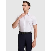 Pierre Cardin Erkek Beyaz Gömlek Kısa Kollu 50325154-vr013