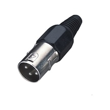 Estello Ea-1004 Kırmızı 3 Pin Erkek Xlr Konnektör