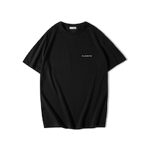 Brz Collection Unisex Panda T-shirt-siyah Siyah