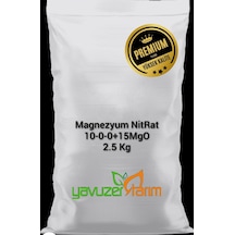Magnezyum Nit-rat 10-0-0+ 15 Mgo Magnezyum Gübre 2,5 Kg