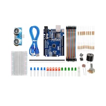 Arduino Başlangıç Seti 46 Parça Kutulu Türkçe Proje Kitabı + Örnek Kod Stem