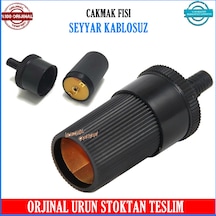 Oto Çakmak Fişi Dişi Seyyar Lehimlenebilir Model 1 Adet