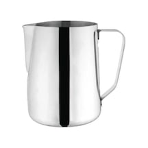 Paslanmaz Çelik Süt Ve Kahve Potu, Pitcher Sütlük, Süt Köpürtücü, Köpürtme Kabı, 700 Ml gümüş