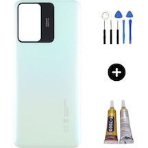Redmi Note 12s Uyumlu Arka Pil Kapağı Yeşil + Montaj Seti Çok Renkli