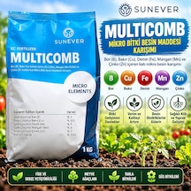 Multıcomb 1 Kg Mikro Elementli Bitki Besleme Gübresi