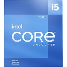 Intel Core i5-12600KF 3.7 GHz LGA1700 20 MB Cache 125 W İşlemci