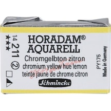 Schmincke : Horadam Aquarell Artist Sulu Boya : Tam Tablet : Seri 2 211 Chrome Yellow Lemon No Lead