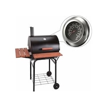 Barbekü Mangal Fırın Termometresi 530 Derece Thr222 Açık Gri