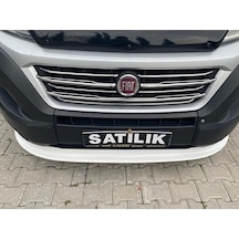 Ducato Ön Panjur Krom 2015 - 2021 Paslanmaz Çelik 8 Parça