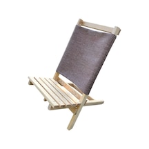 Miss Worble Kamp sandalyesi Kahverengi