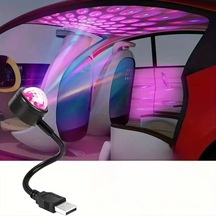 Ers Usb Sese Duyarlı 8 Farklı Mod Işıklı Led Atmosfer Işığı Ambiyans Aydınlatması