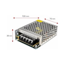 A Kalite 12v 5a Kalın Kasa Trafo, 12v 5a Kalın Kasa Metal Led Adaptörü