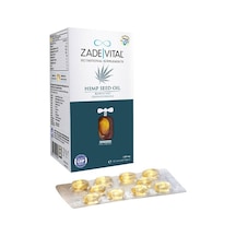 Zade Vital Kenevir Tohumu Yağı 1000 MG 30 Kapsül