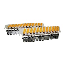 24 Adet Metal Düdük Go53/02276