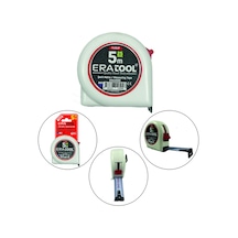 Şerit Metre 5 25mm - Beyaz Era12509 Yusuf Eratool