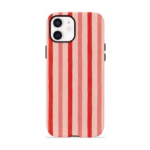 Coral Cream Stripe