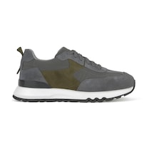 Ziya, Erkek Hakiki Deri Sneaker 153983z2600 Gri 153983z2600 011 Gri Ziya, Erkek Hakiki Deri Sneaker 153983z2600 Gri 153983z2600 011 Gri