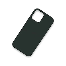 Apple İphone 12 Kılıf Lansman Legant Silikon - Koyu Yeşil