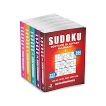 Sudoku Seti - 5 Kitap Takım- Olimpos Yayınları