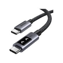 Ugreen Uno Usb-c 100w 5a Qc Pd Örgülü Hızlı Şarj Kablosu, 1 Metre, Siyah, 35501