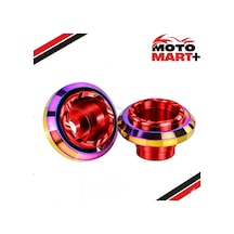 Kawasaki Ninja 250 Kırmızı Metal Teker Koruma Takozu 2 Adet Mr0540