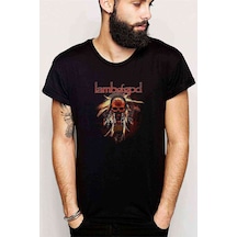 Lamb Of God 2 Baskılı Siyah Erkek Tshirt