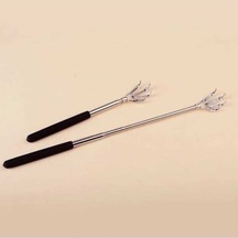 Willowhaven 2021 Yeni Taşınabilir Rastgele Renk Pençe Teleskopik Sırt Scratcher Masaj Geri Scratcher Çok Renkli Çok Renkli