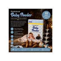 Darshan Baby Powder Ters Akış Backflow Tütsü Konisi 10'lu Paket