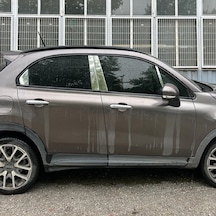 Fiat 500x Krom Kapı Direği Seti 8 Prç 2014 Üzeri Paslanmaz Çelik