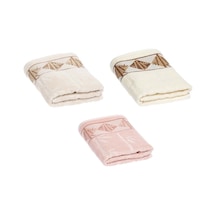 3lü Set Bambu El-yüz Havlusu 50x90 -osaka Bej+pembe+krem