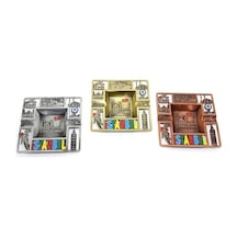 Metal İstanbul Temalı Yöresel Metal Küllük 2alk87 İtdkh002k2alk87