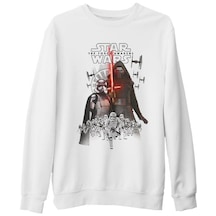 Star Wars - The Force Awakens 11 Beyaz Kalın Sweatshirt