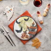 Keramika Halloween Moon Servis Tabağı 26 Cm 19947