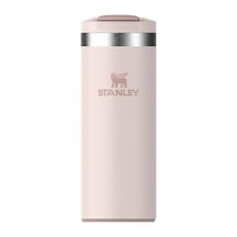 The Transit Fliptop Mug Termos Bardak, 0.35 L, Pembe Kuvars Rose Quartz Açık Beyaz