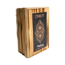 Tarot Kartları Ahşap Kutulu Ahşap Kutulu Tarot